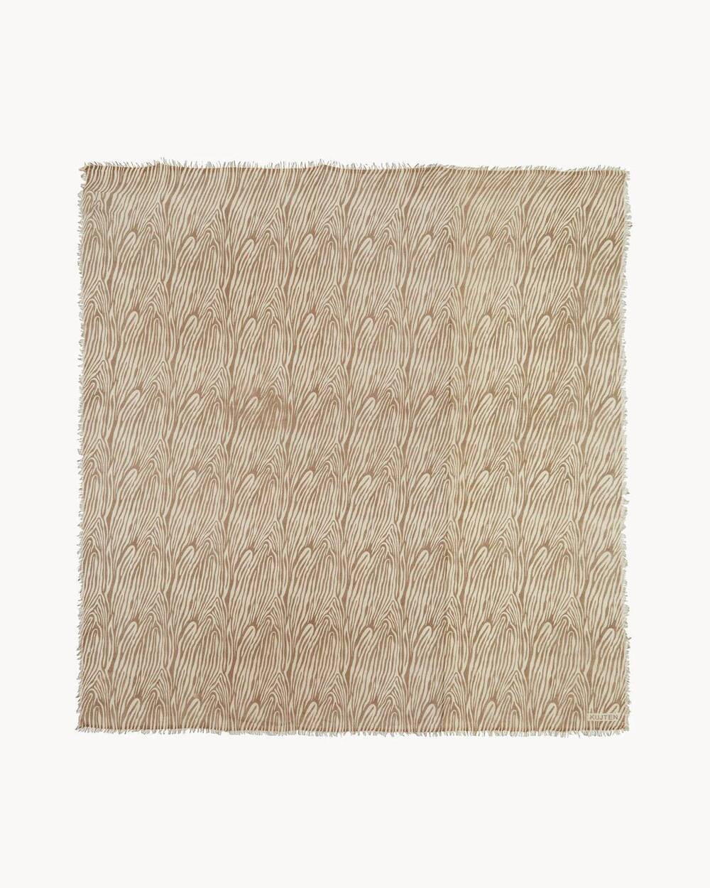 NEW KUJTEN women's effy plain marbled bandana in taupe